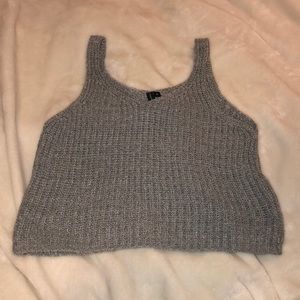 Knit tank top